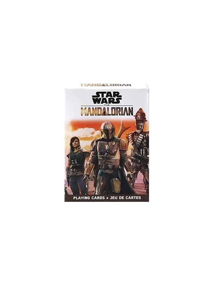 Игральные карты Star Wars: The Mandalorian, Колода из 52 карт + 2 джокера Nmr Distribution — изображение 2 из 4, нет цвета