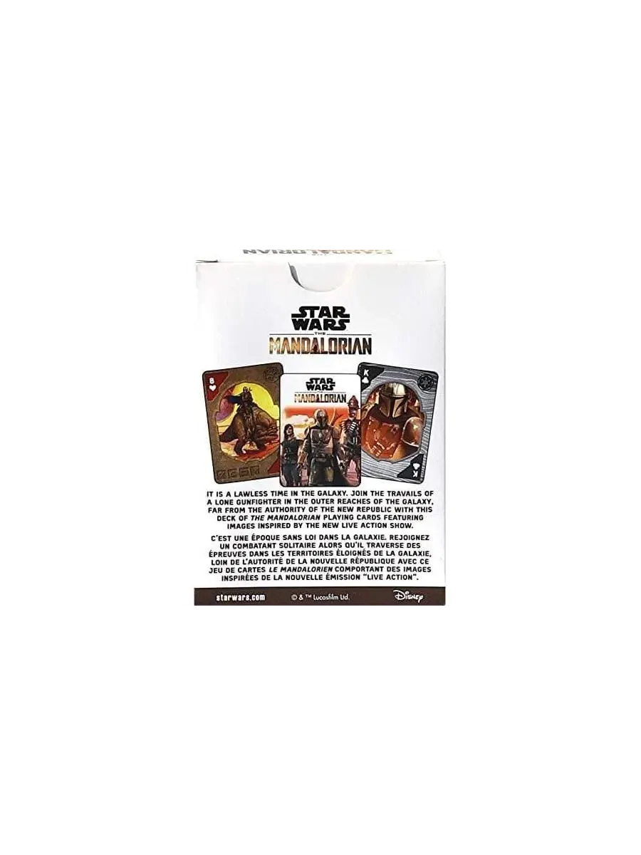 Игральные карты Star Wars: The Mandalorian, Колода из 52 карт + 2 джокера Nmr Distribution — изображение 3 из 4, нет цвета