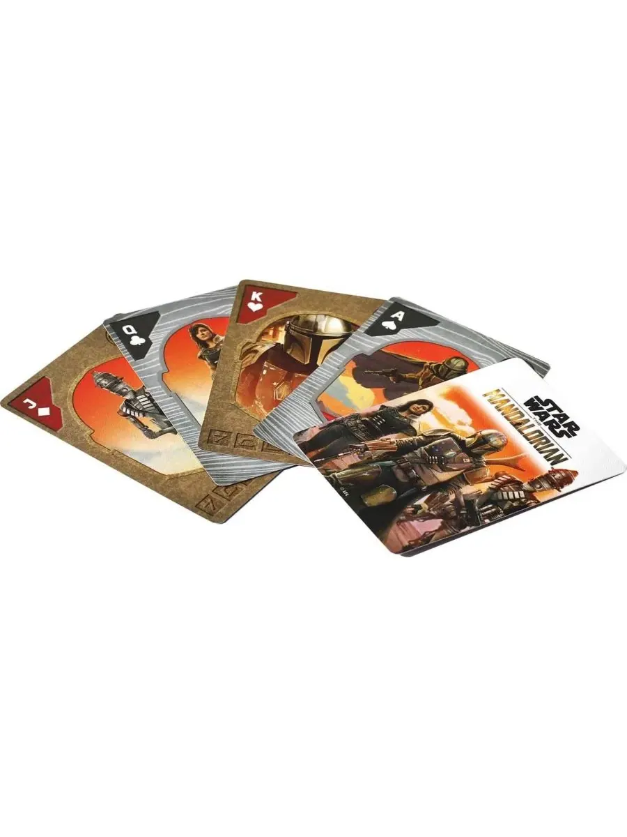 Игральные карты Star Wars: The Mandalorian, Колода из 52 карт + 2 джокера Nmr Distribution — изображение 4 из 4, нет цвета