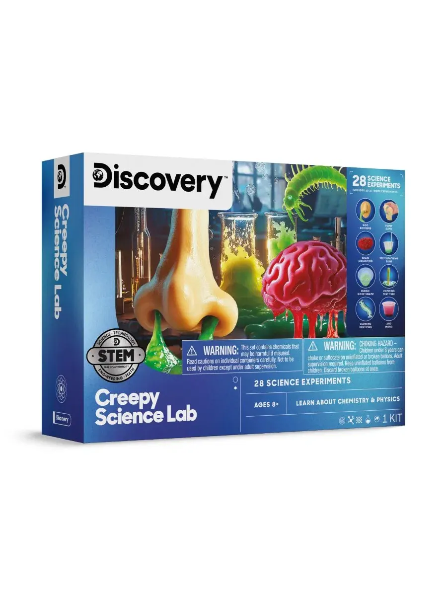 Жуткий научный лабораторный набор Discovery Kids — мульти