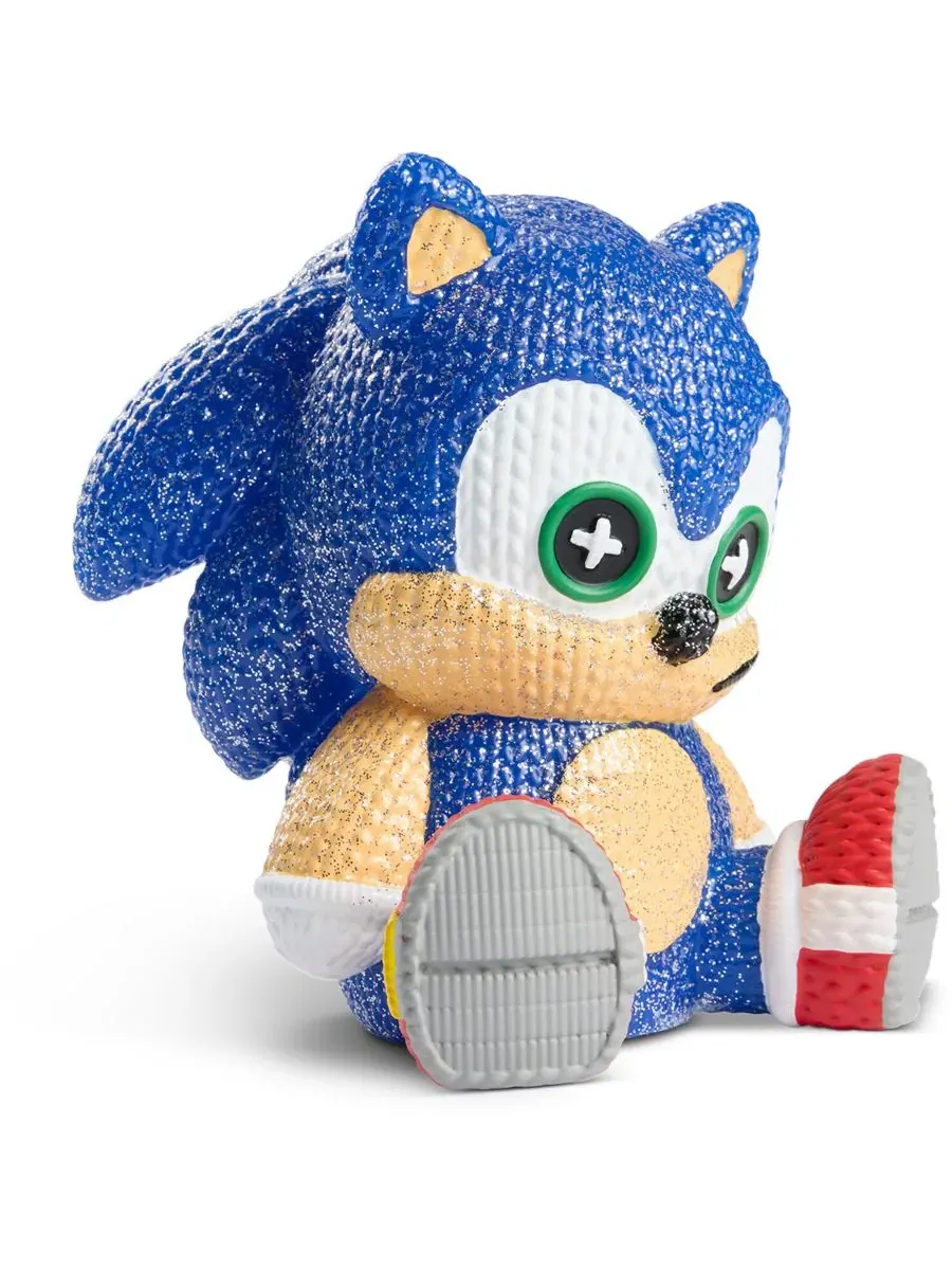 Коллекционная виниловая фигурка Sonic Glitter Limited Edition Handmade By Robots, 14 см — изображение 3 из 3, нет цвета