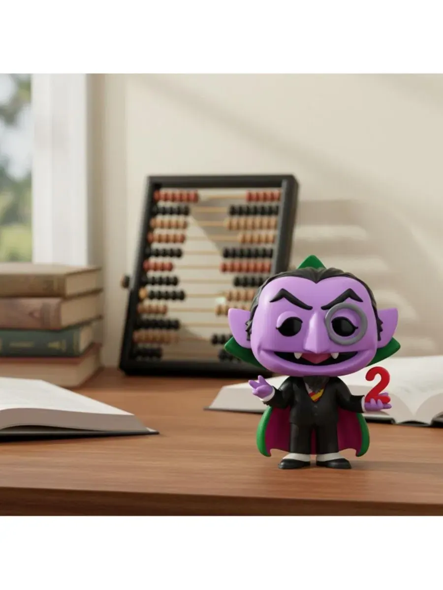 Виниловая фигурка The Count Sesame Street Funko, 9,5 см — изображение 3 из 7, нет цвета