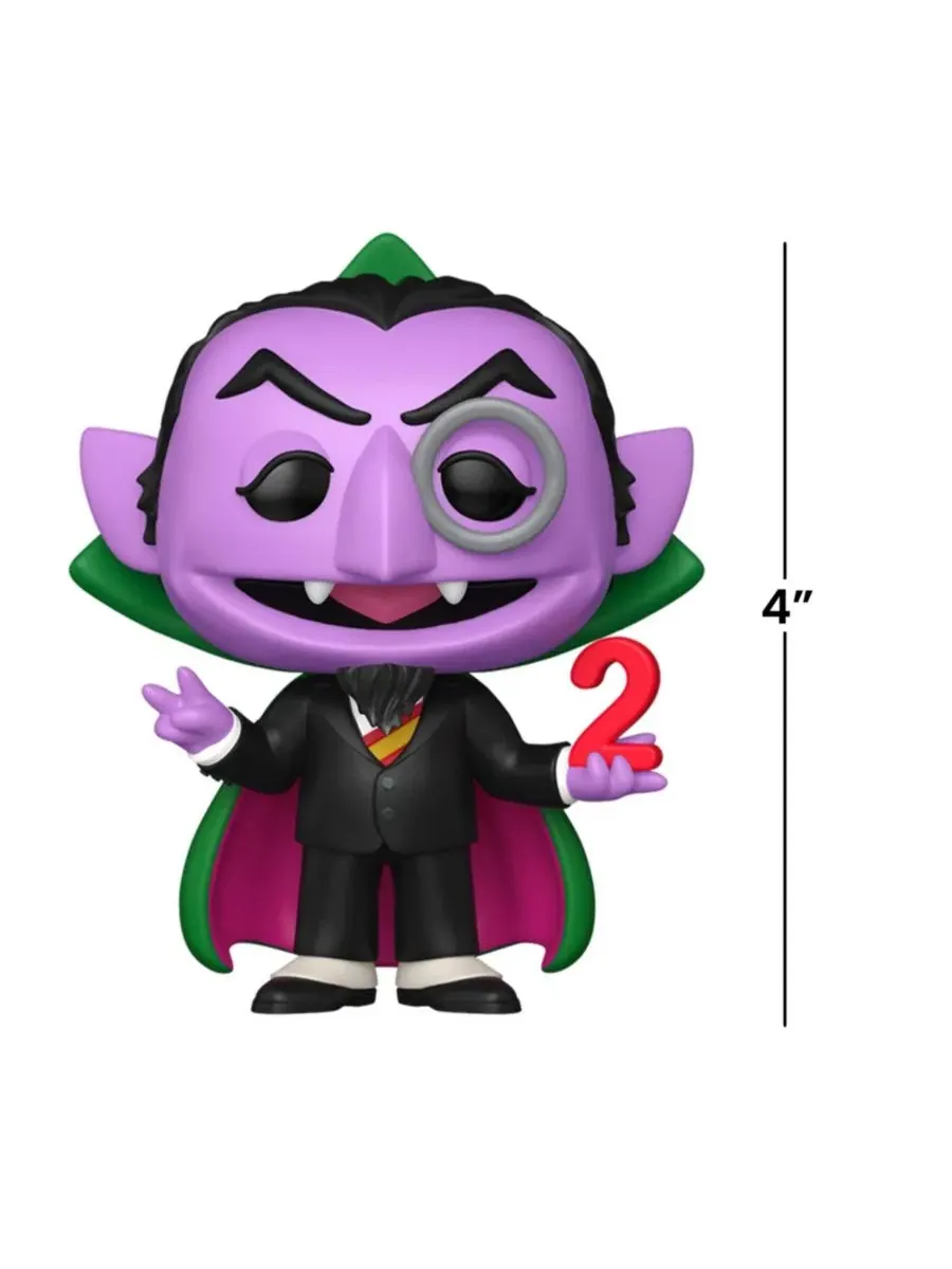 Виниловая фигурка The Count Sesame Street Funko, 9,5 см — изображение 6 из 7, нет цвета