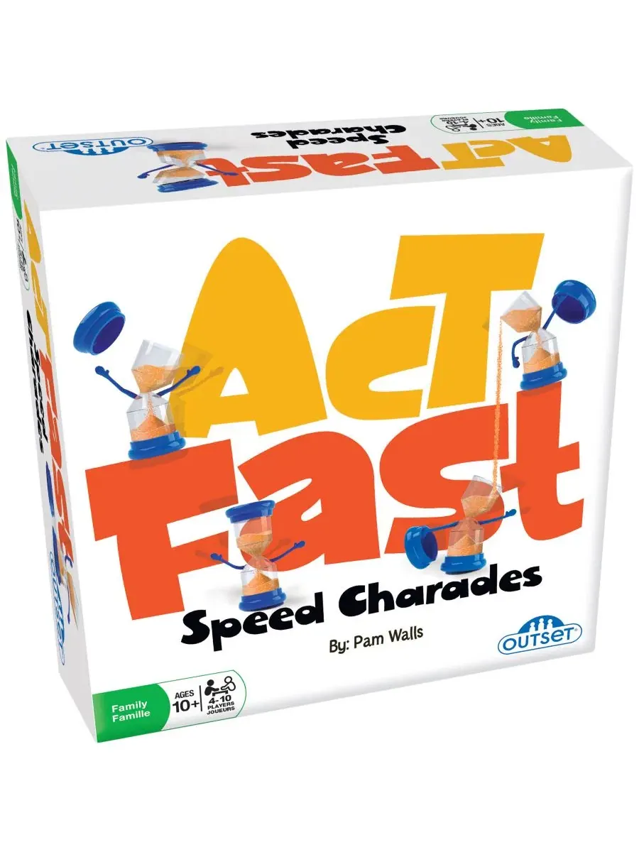 Настольная игра-пантомима Act Fast Outset Media