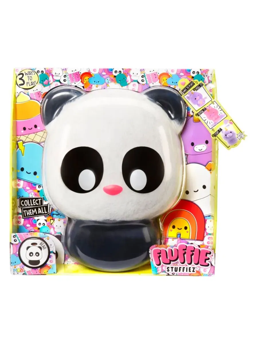 Большая плюшевая панда Fluffie Stuffiez — изображение 6 из 6, мульти