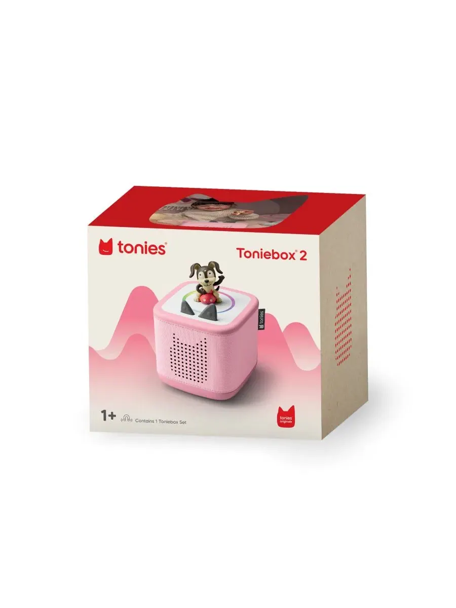 Стартовый набор Playtime Puppy Toniebox 2 - розовый Tonies — изображение 2 из 8, нет цвета