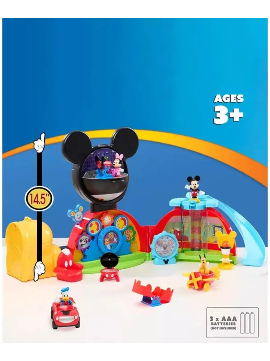 Роскошный игровой набор с куклами "Клубный домик" Mickey Mouse — изображение 2 из 6, нет цвета
