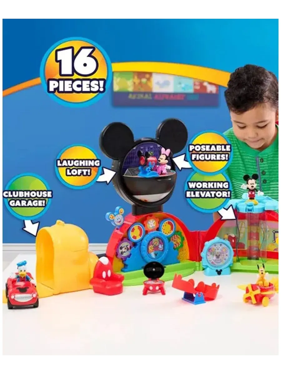 Роскошный игровой набор с куклами "Клубный домик" Mickey Mouse — изображение 6 из 6, нет цвета