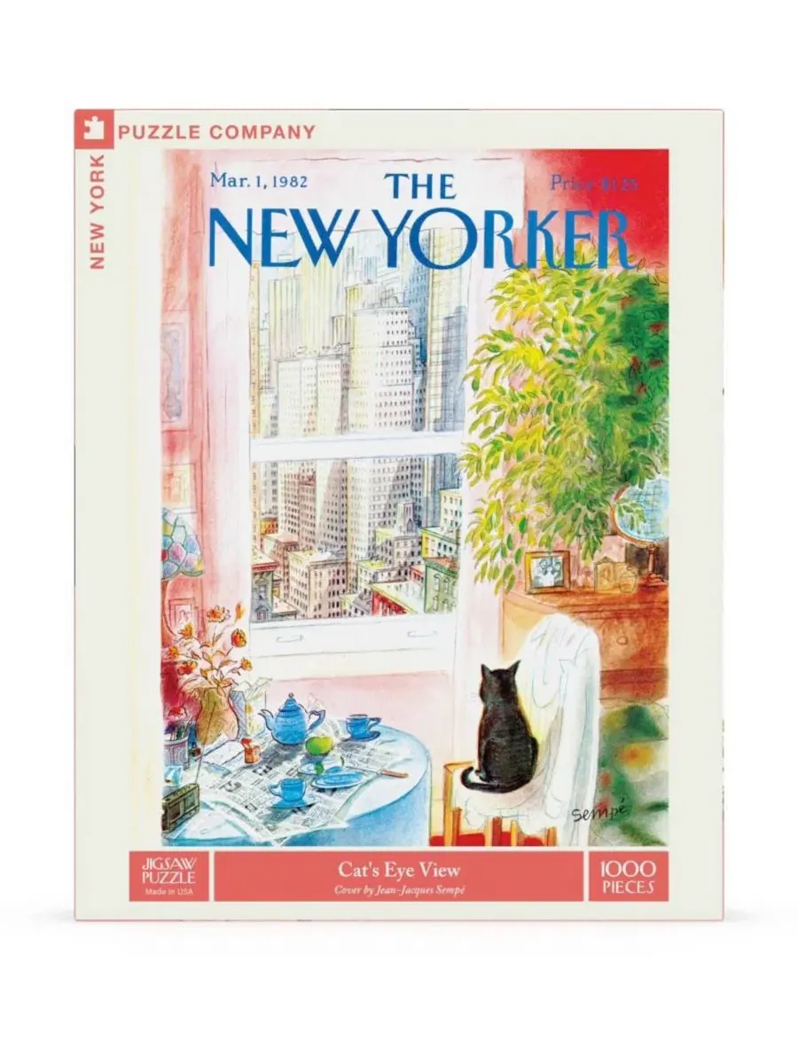 Пазл 1000 элементов Cat's Eye View New York Puzzle Company — мульти