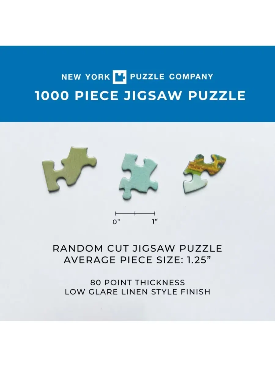 Пазл 1000 элементов Cat's Eye View New York Puzzle Company — изображение 4 из 4, нет цвета