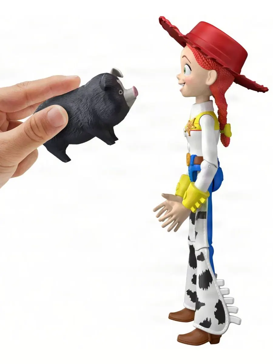 Игрушечная фигурка Джесси от Critter Talk (30 см) с поросенком Toy Story — изображение 3 из 5, нет цвета