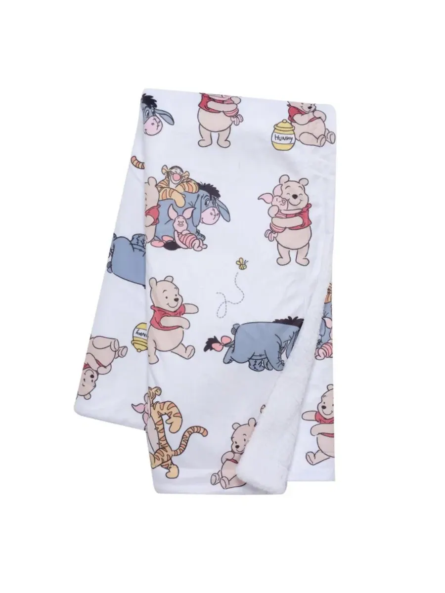 Детское флисовое одеяло Disney Baby с Винни-Пухом и друзьями Bedtime Originals