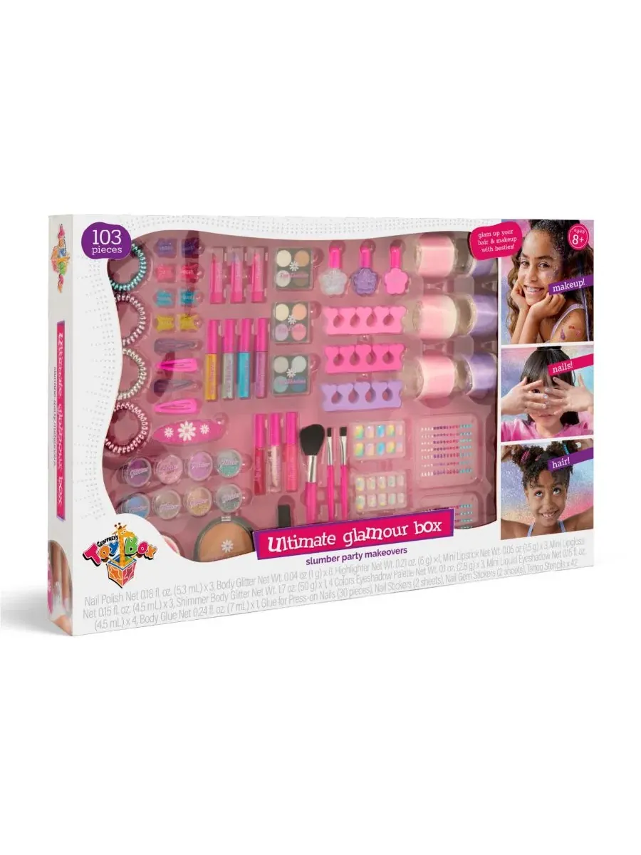 Набор для преображения на пижамную вечеринку "Ultimate Glamour Box" Geoffrey'S Toy Box — изображение 7 из 7, нет цвета
