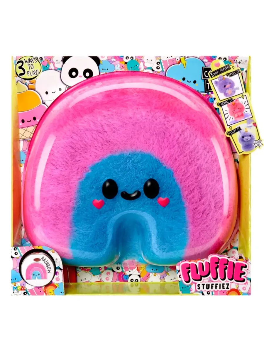 Мягкая игрушка Rainbow Fluffie Stuffiez — изображение 5 из 5, мульти