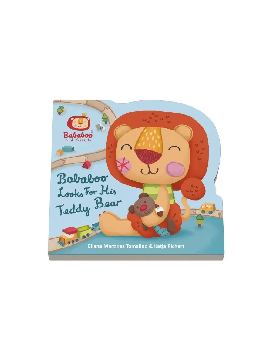 Набор «Книга и плюшевая игрушка с изображением льва» Bababoo And Friends — изображение 2 из 7, нет цвета