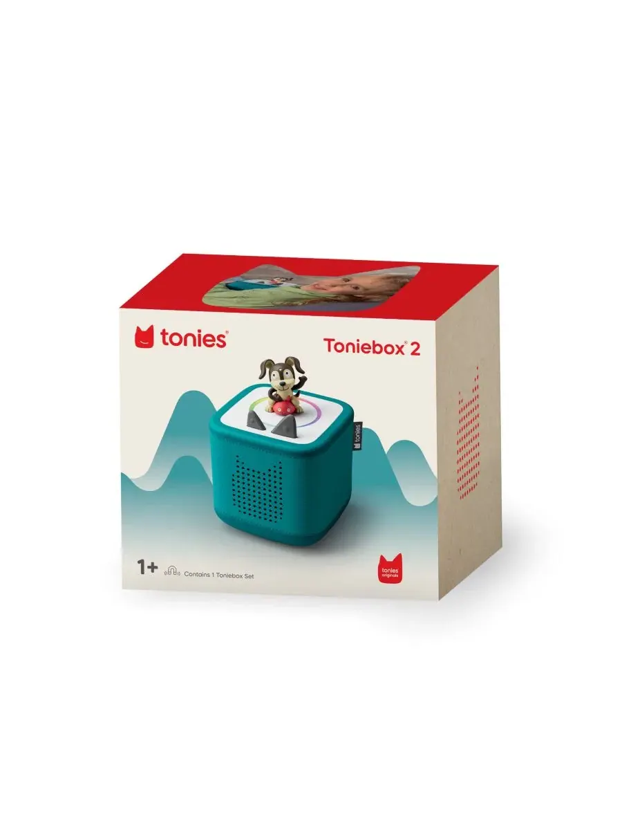 Стартовый набор Playtime Puppy Toniebox 2 - бирюзовый Tonies — изображение 2 из 8, нет цвета