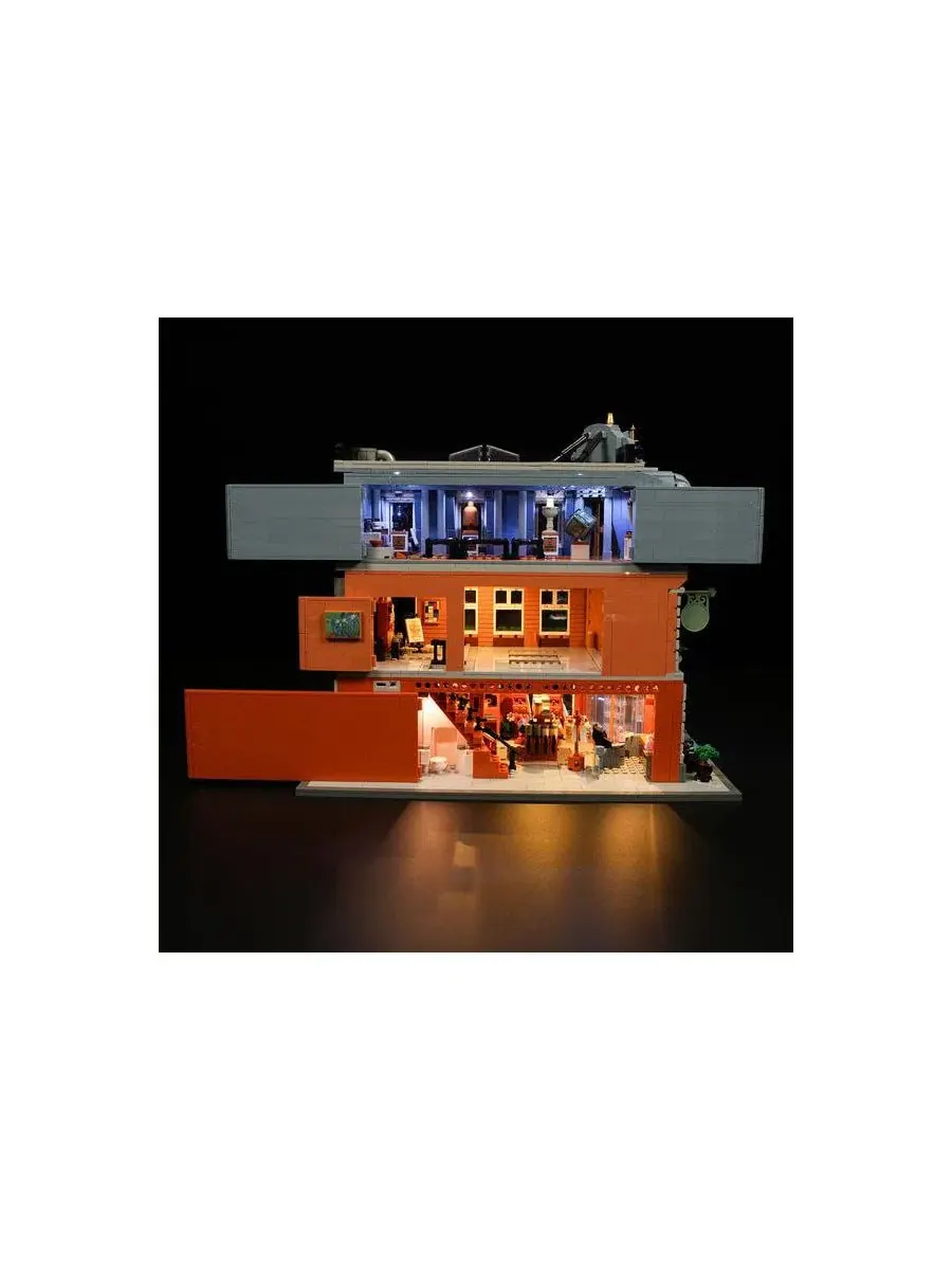 Конструктор Brick Art Gallery Lighting Building Bricks Set Town Life City Collection Kit With — изображение 3 из 10