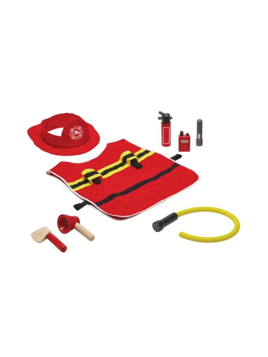 Игровой набор пожарного Fire Fighter Play Set PlanToys — изображение 2 из 2, нет цвета