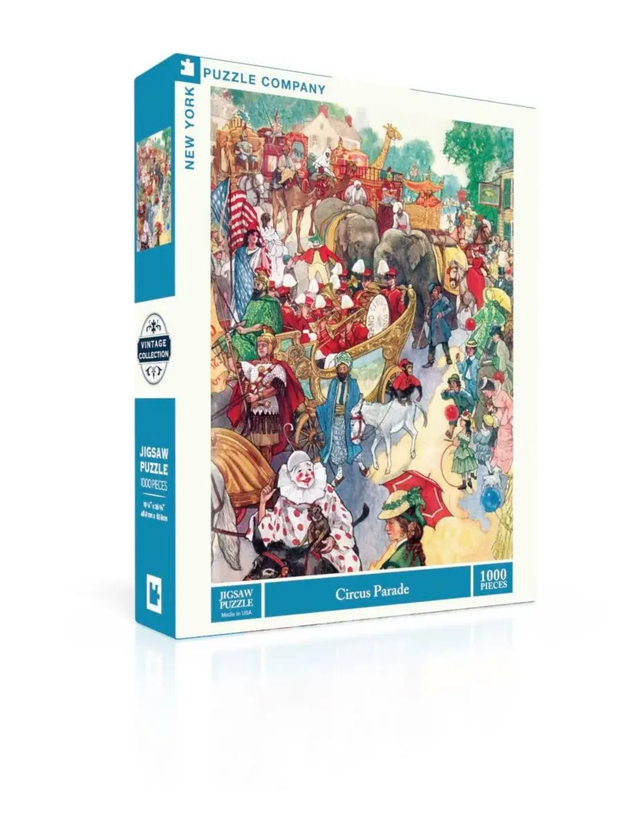 Пазл 1000 деталей Circus Parade New York Puzzle Company — изображение 2 из 4, нет цвета