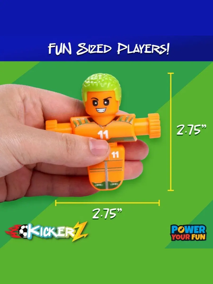Игровой набор KickerZ Soccer Fidgets Game Set - 8 предметов Power Your Fun — изображение 3 из 6, нет цвета