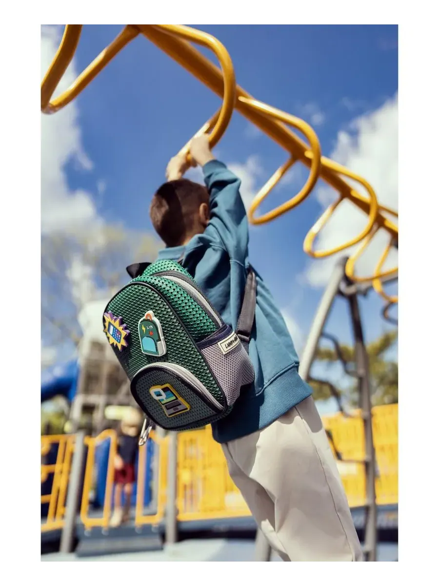 Рюкзак Light Plus Nine Boys Little Starter Light + Nine — изображение 2 из 3, мульти зеленый