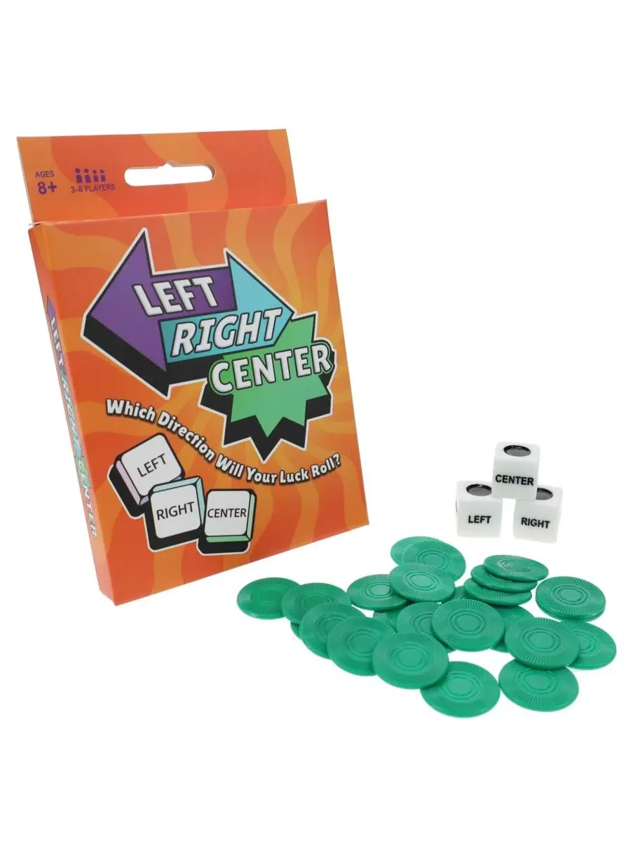 Настольная игра Left Right Center TDC Games — мульти
