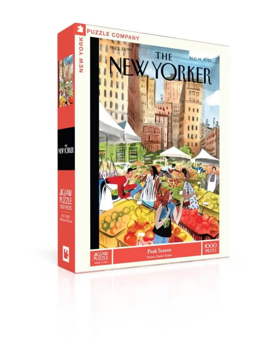 Пазл 1000 элементов Peak Season New York Puzzle Company — изображение 2 из 4, нет цвета