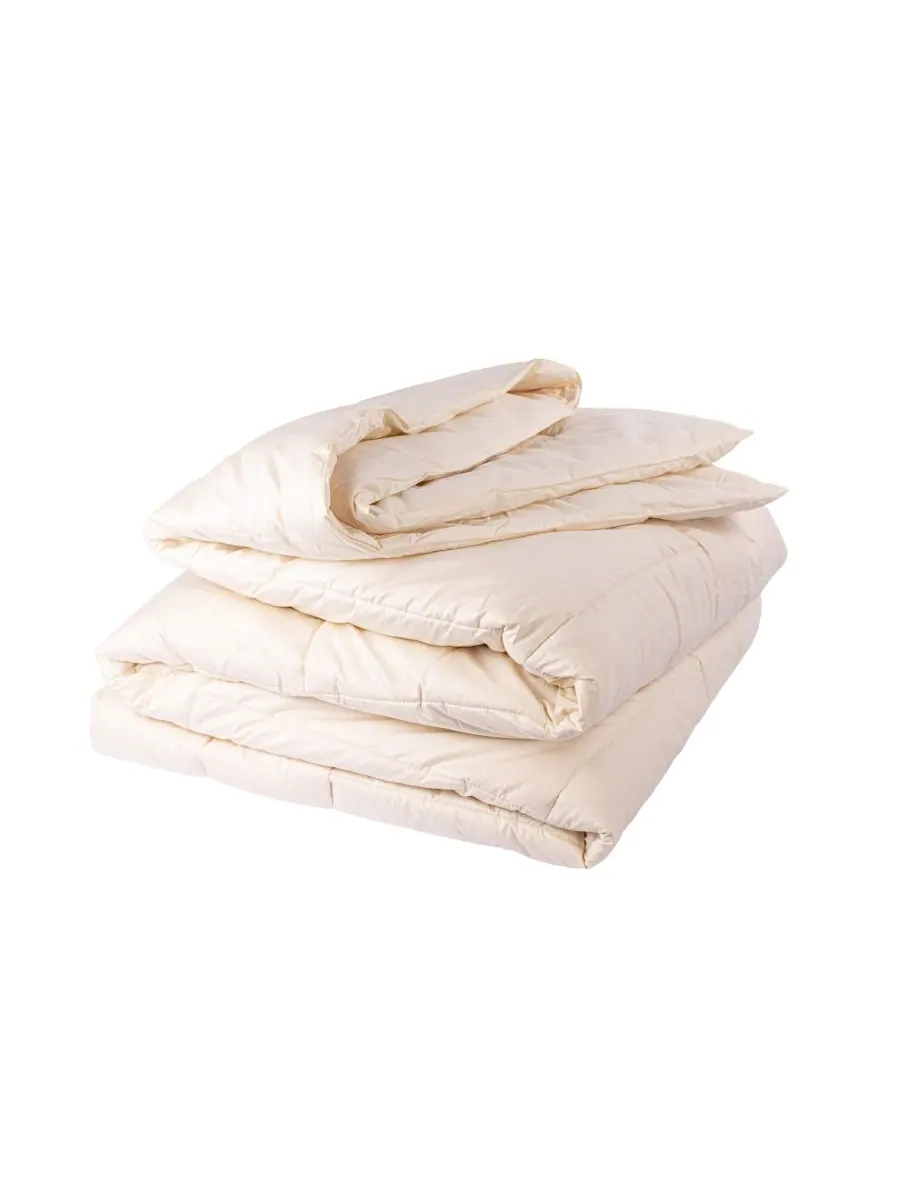Легкое одеяло myMerino с наполнителем из мериносовой шерсти для детской кроватки Sleep & Beyond — изображение 3 из 8, белый