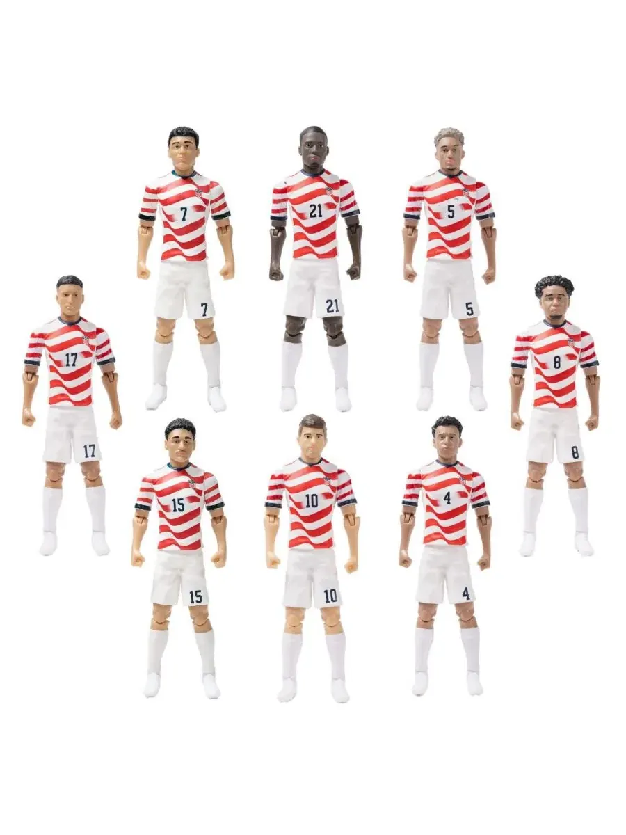 Коллекционная фигурка Джонни Кардосо 20 см, Sockers 2026 USMNT, с шарнирами Banbo Toys — изображение 8 из 8, мульти