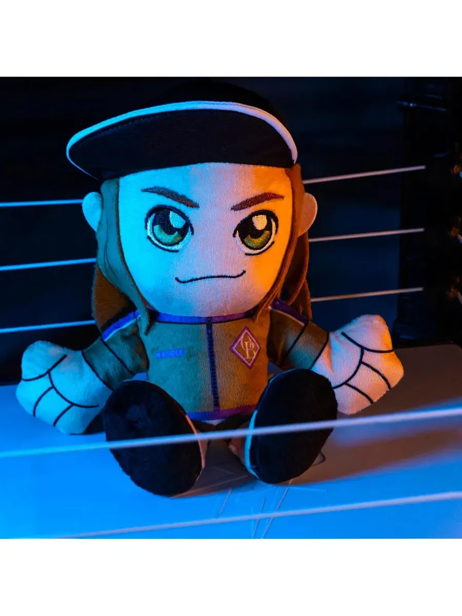 Мягкая игрушка-сидящий плюш Matt Riddle Kuricha Bleacher Creatures — изображение 6 из 7, мульти