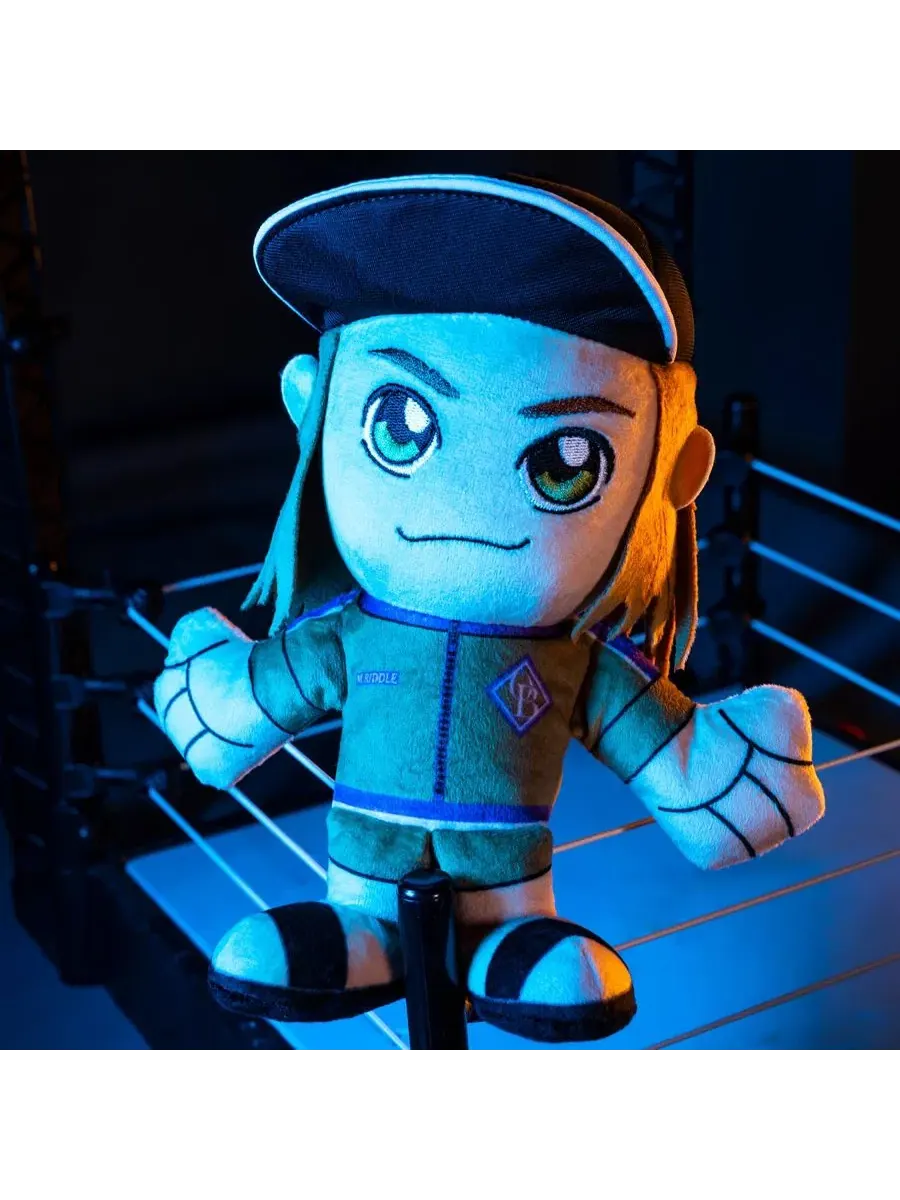 Мягкая игрушка-сидящий плюш Matt Riddle Kuricha Bleacher Creatures — изображение 7 из 7, мульти