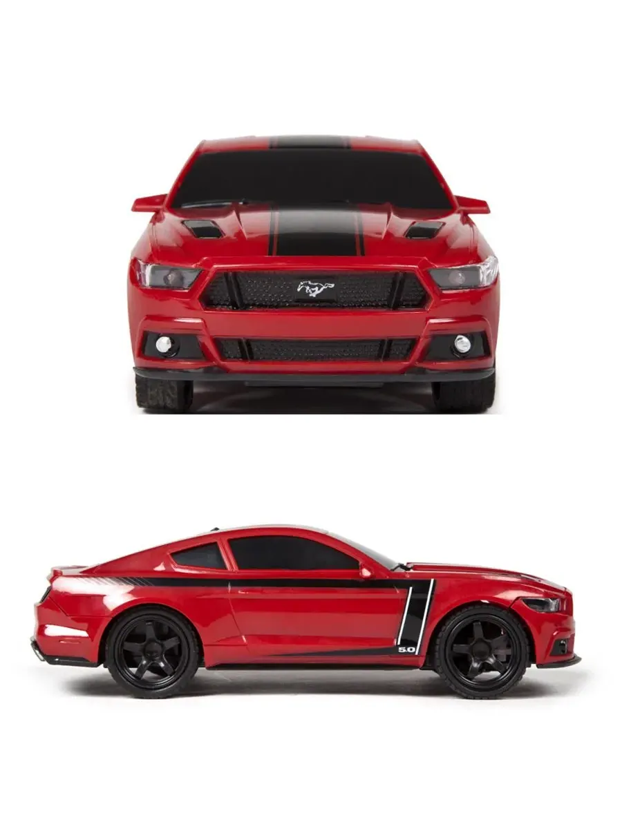 Лицензированная радиоуправляемая модель автомобиля Ford Mustang в масштабе 1:24 World Tech Toys — изображение 11 из 12