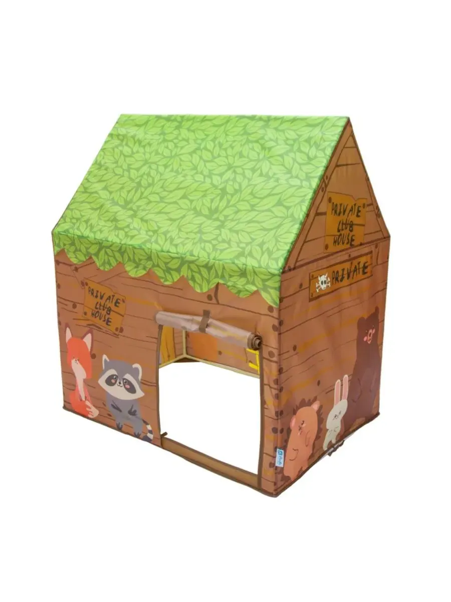 Игровая палатка "Маленький клуб" Pacific Play Tents — коричневый