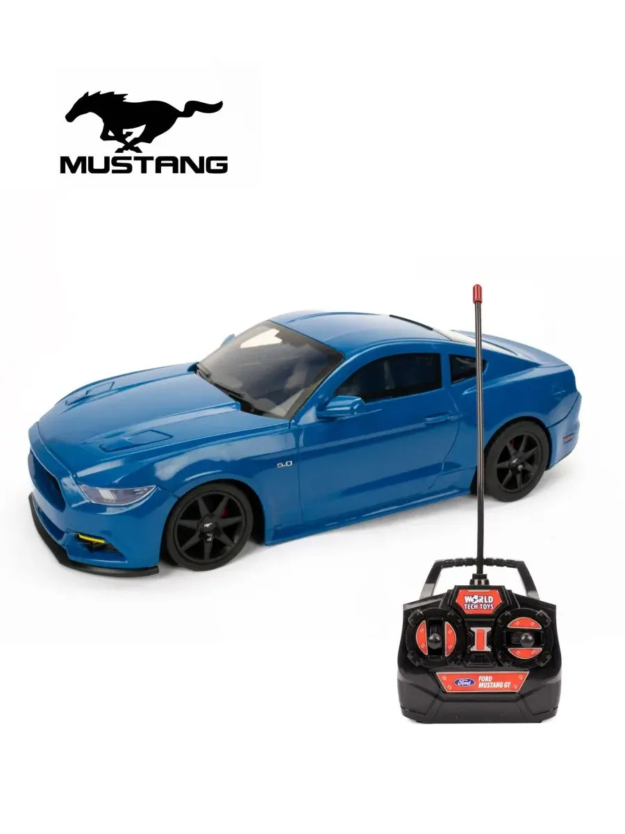 1:14 Ford Mustang GT Электрический полнофункциональный радиоуправляемый автомобиль World Tech Toys