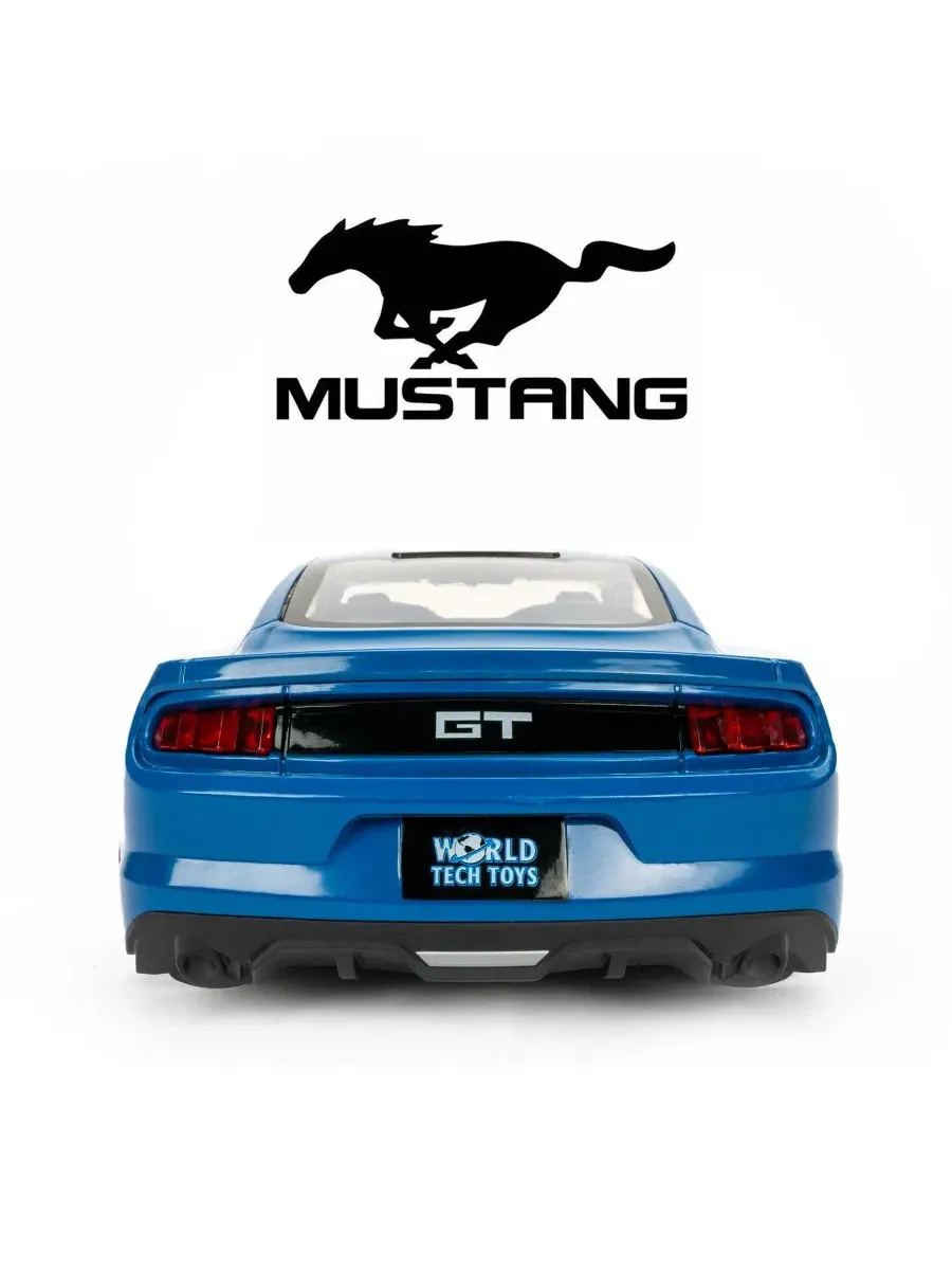 1:14 Ford Mustang GT Электрический полнофункциональный радиоуправляемый автомобиль World Tech Toys — изображение 5 из 6