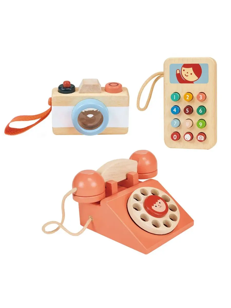 Игровой набор с телефоном и камерой, Phone and Camera Bundle Mentari Toys — мульти