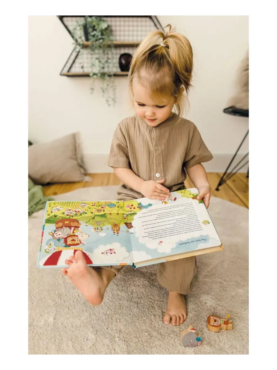 Набор из книги и плюшевой игрушки Yuki Monkey Adventures Bababoo and friends — изображение 2 из 7, нет цвета