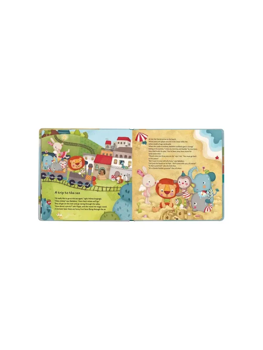 Набор из книги и плюшевой игрушки Yuki Monkey Adventures Bababoo and friends — изображение 4 из 7, нет цвета