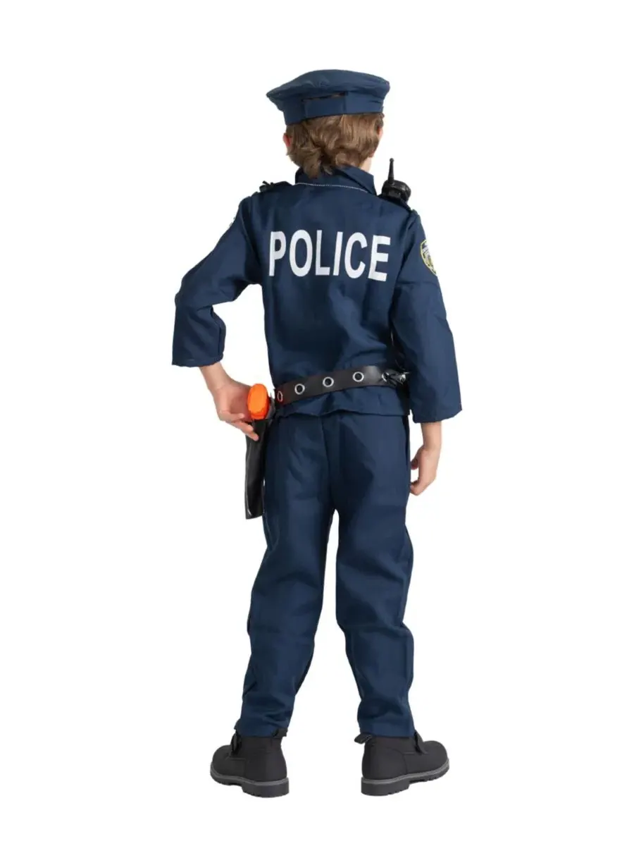 Костюм полицейского Police Officer Costume Set Dress Up America — изображение 2 из 5
