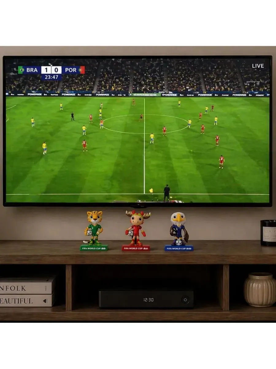 Набор фигурок FIFA World Cup 26 Maple, Zayu и Clutch, 9 см FIFA — изображение 3 из 9, нет цвета