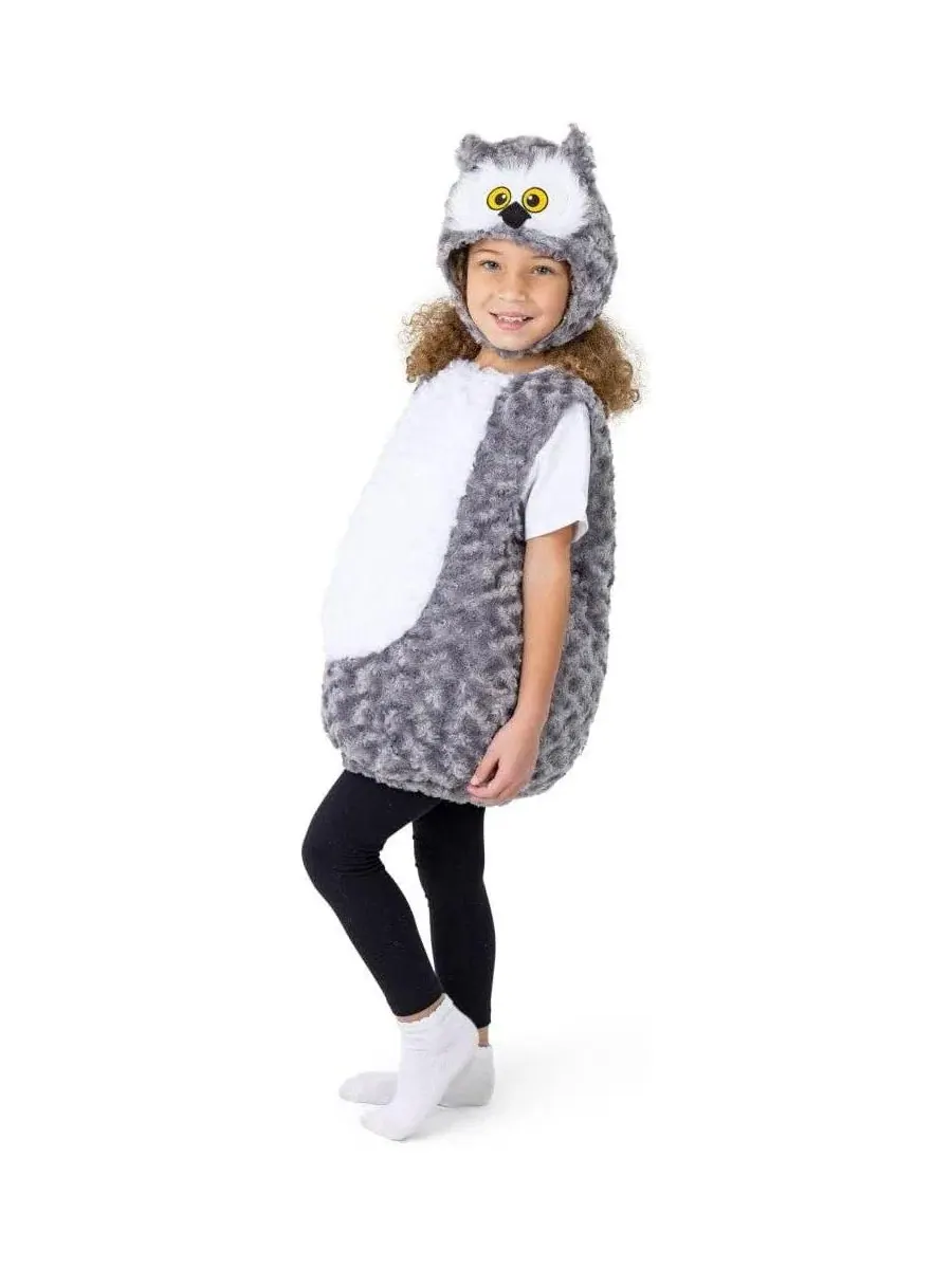Костюм совы с капюшоном, плюшевый Dress Up America — изображение 2 из 2