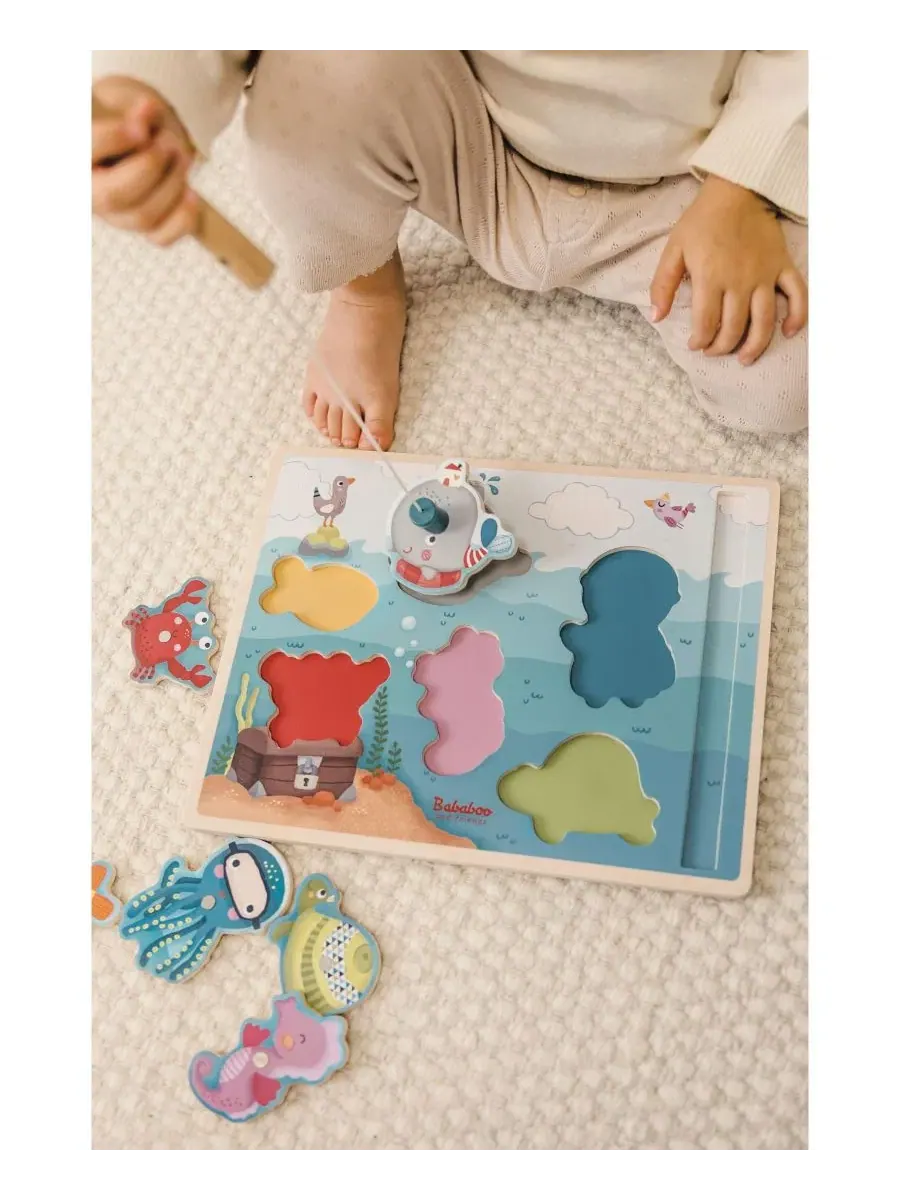 Головоломка «Уилма Уэйл любит морскую рыбалку» Bababoo And Friends — изображение 4 из 6, нет цвета