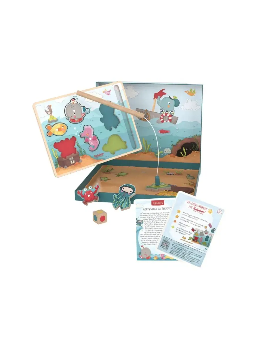 Головоломка «Уилма Уэйл любит морскую рыбалку» Bababoo And Friends — изображение 5 из 6, нет цвета