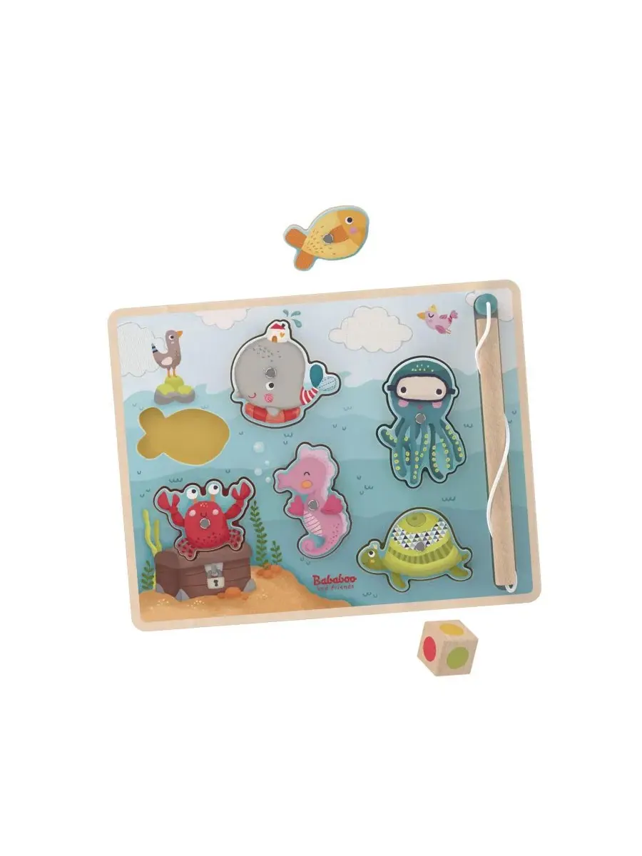 Головоломка «Уилма Уэйл любит морскую рыбалку» Bababoo And Friends — изображение 6 из 6, нет цвета