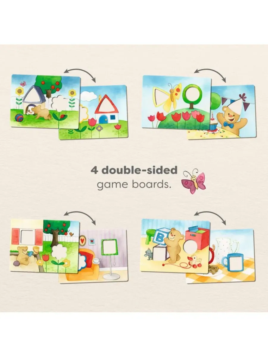 Настольная игра Teddy's Colors and Shapes Haba — изображение 3 из 8, нет цвета