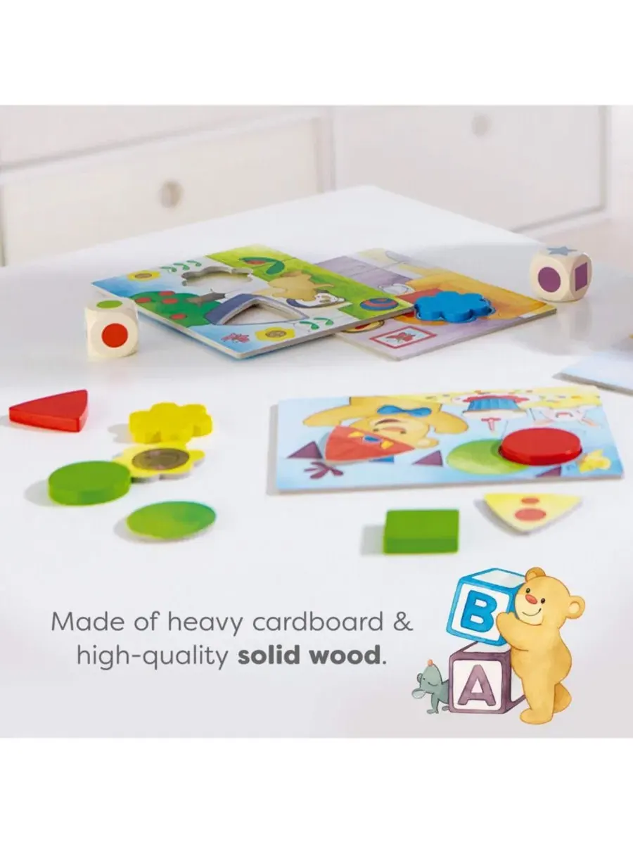 Настольная игра Teddy's Colors and Shapes Haba — изображение 4 из 8, нет цвета