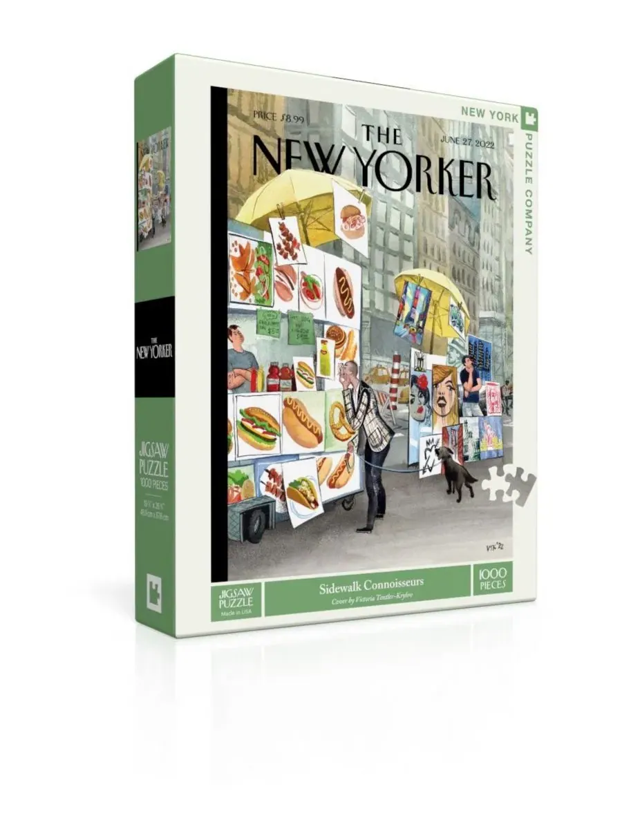 Пазл Sidewalk Connoisseurs, 1000 деталей New York Puzzle Company — изображение 2 из 4, нет цвета