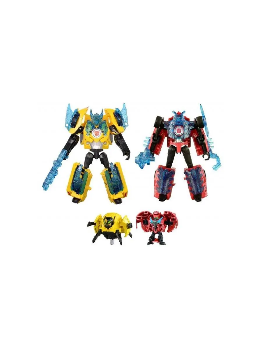 Набор фигурок Sideswipe и Bumblebee Supreme Armor Set Transformers, 6 дюймов — изображение 1 из 5, нет цвета