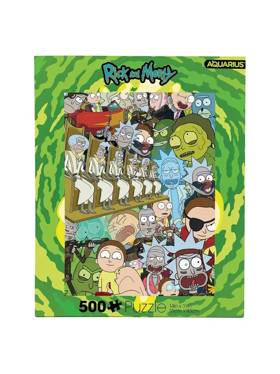 Пазл «Рикс и Морти» из 500 деталей Nmr Distribution — изображение 1 из 3, нет цвета