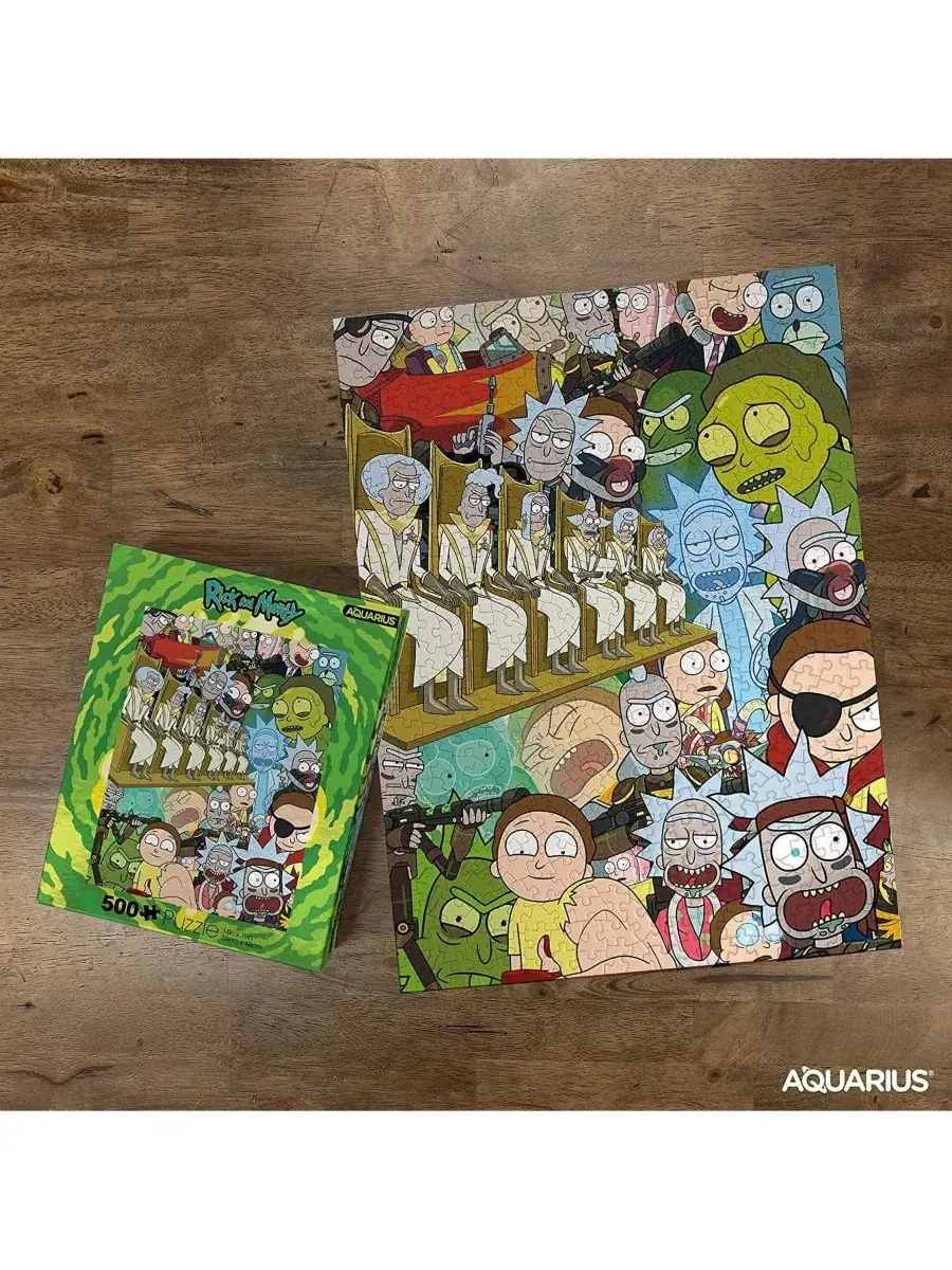 Пазл «Рикс и Морти» из 500 деталей Nmr Distribution — изображение 3 из 3, нет цвета